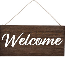 Welcome Sign for Front Door - Welcome Signs for Front Porch - Outdoor Welcome Si