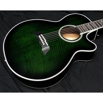 Takamine FPT181AC SGS Akustik-E-Gitarre Made in Japan mit Halbhartschalenkoffer