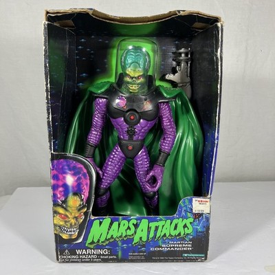 (NEW) Mars Attacks Martian Supreme Commander Trendmasters 1996 - READ