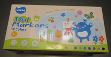 Dot Markers for Kids - 12 Washable Colors non-toxic Arts  Crafts for Preschool