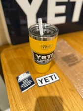 YETI Rambler 26 Stackable Straw Cup  ALPINE YELLOW