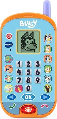 VTech Bluey Ring Lerntelefon, offizielles Spielzeug, interaktive Rolle... 