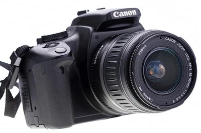 Canon 400D mit Canon EF-S 18-55mm /14000 Auslg. / Getestet Top Zustand  ( 1229 ) - Bild 1 von 4