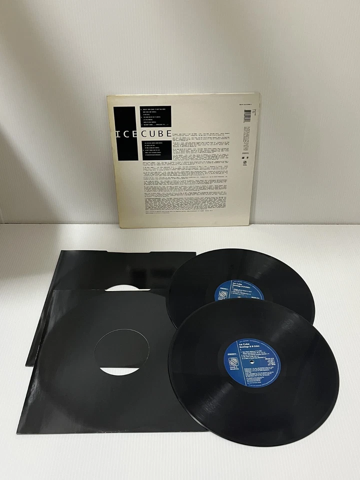 Ice Cube - Bootlegs & B-Sides 2LP 1994 UK ORIG N.W.A. 2 PAC SNOOP DOGG Dr. DRE - Image 2 of 2