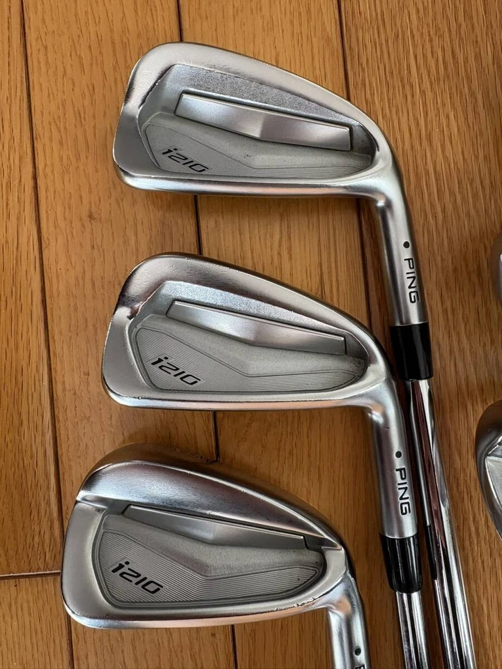 Juego de plancha Ping i210 6 piezas 5-6-7-8-9+PW Black Dot Flex desconocido KBS TOUR 130X DIESTRO Foto 2 de 4