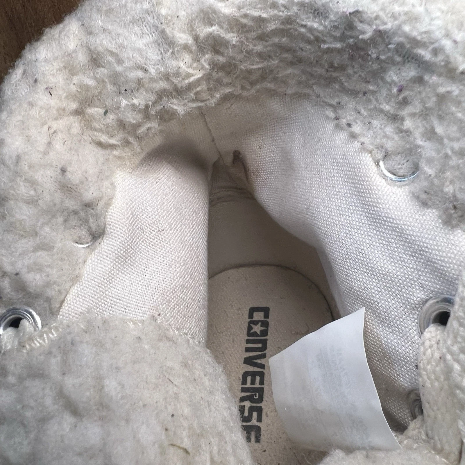 Converse All Star stivali pieghevoli extra alti marrone scamosciato donna UK 5