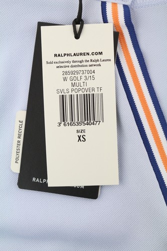 RLX RALPH LAUREN Golf Women T-Shirt XS Navy Sleeveless V-Neck Tailored RRP�125 - Picture 11 of 11
