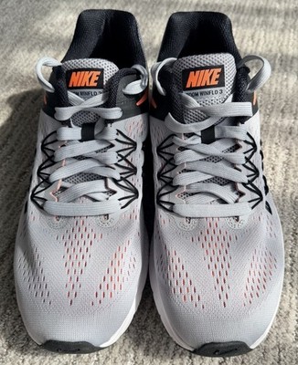 Nike Zoom Winflo 3 Gray/Coral/Black    Size 11