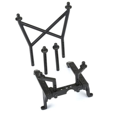 Proline PRO640300 Erweiterte vordere und hintere Karosseriehalterungen für SCX6