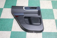 21-24 Bronco Sport Black Blue Rear Driver Side Left LH Door Trim Panel OEM WTY