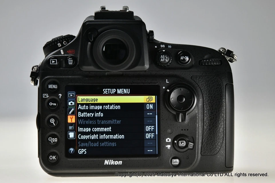 * MINT * NIKON D800 36.3MP Digital Camera Body Shutter Count 6192 - Image 3 of 4