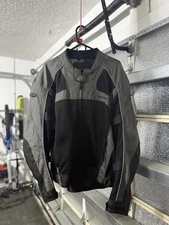 Tourmaster Jacket Mens 2XL Black Draft Air Series 3 Mesh Motorcycle Riding