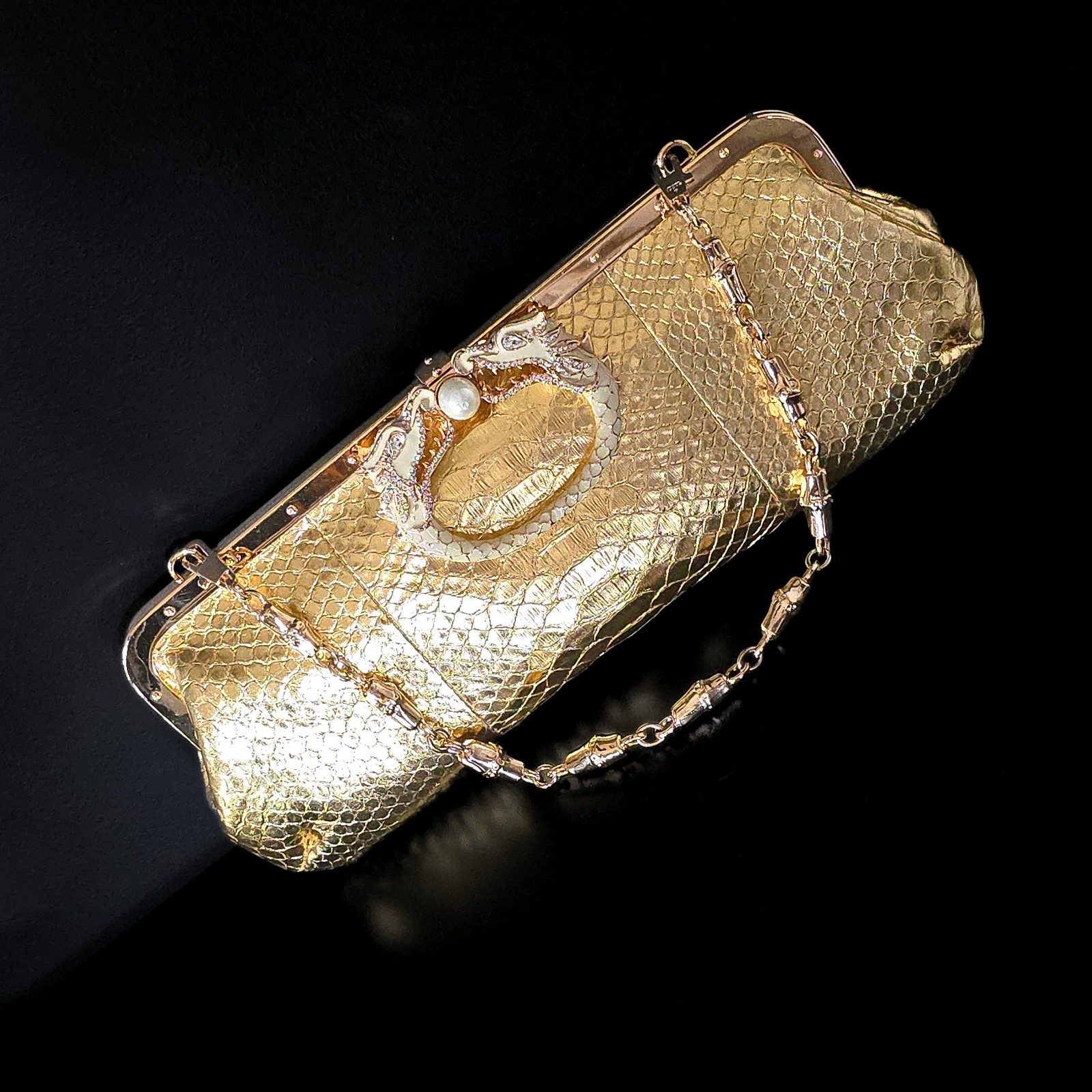 Gucci Tom Ford Era Limited Edition Python Dragon … - image 1