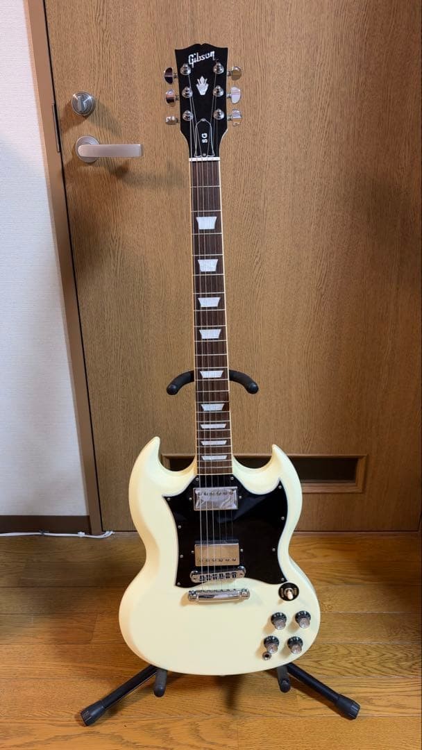 Gibson Sg Standard Classic White Electric Guitar No.MG856