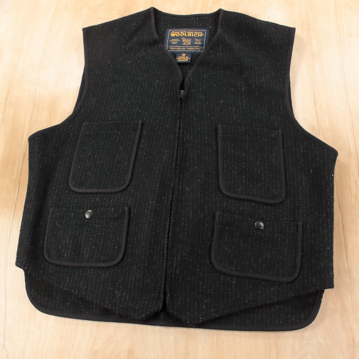 vintage woolrich vest products for sale | eBay