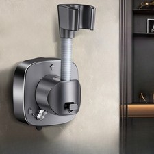 Adjustable Shower Head Holder with Suction Cup Strong Grip No Drill Required