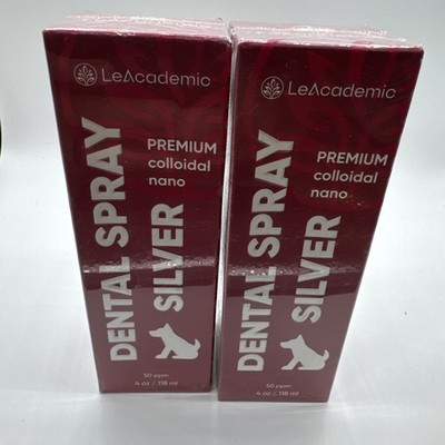 Dog Dental Spray | Teeth Cleaner for All Breeds | Fresh Breath | 4 Oz. Lot Of 2