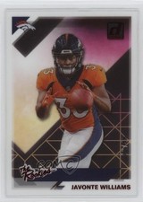 2021 Panini Clearly Donruss The Rookies Red /49 Javonte Williams #CTR-JWI 0nr3