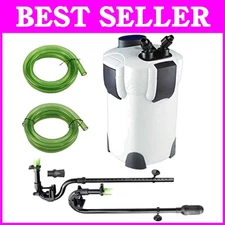 3-Stage Canister Aquarium Filter 264GPH