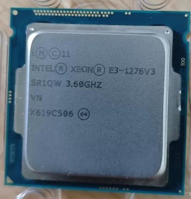 Intel XEON E3-1276 V3 1276V3 3.6G 8MB 4Cores 8Threads LGA 1150 CPU Processor CPU