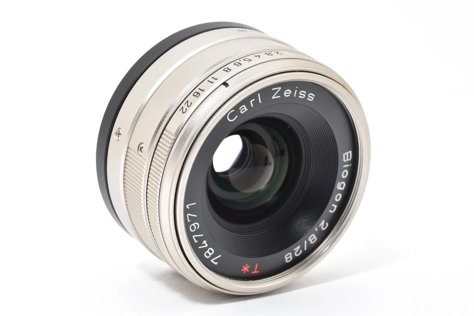 [Top MINT]  Contax Carl Zeiss Biogon T* 28mm f2.8 AF Lens for G1 G2 From JAPAN - Image 4 of 4