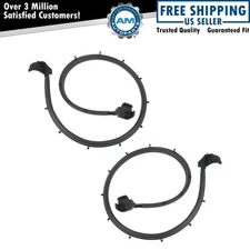 Half Door Rubber Weatherstrip Seal Set of 2 Pair for 87-95 Jeep Wrangler
