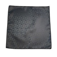 Pocket Square Silk Black Blue Floral Formal Accessory Suit Wedding Prom Gift