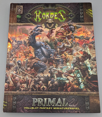 Warmachine/Hordes Buch: Primal MKII - DEUTSCH -Hardcover