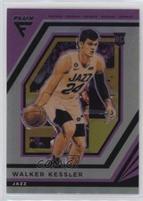 2022-23 Panini Flux Rookies Silver Prizm Walker Kessler #250 12vy