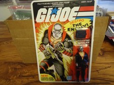 Vintage 1983 GI Joe Cobra Destro Recarded Unpunched 100 Complete