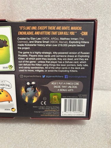 Exploding Kittens gioco di carte - Foto 5 di 6