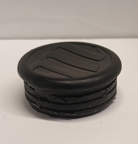 End cap fits 2025+ Marucci rckless drippy block party chocolate cypher 2 1/4" bk