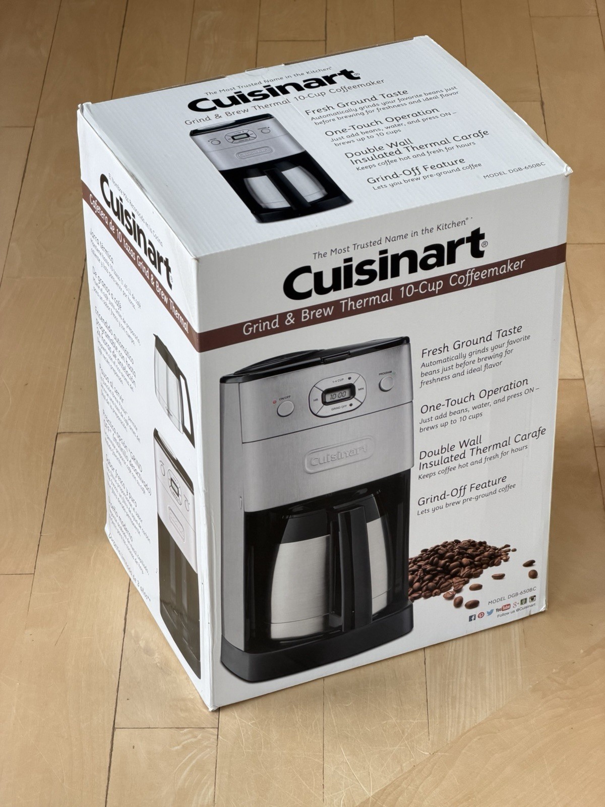 10 Cup Thermal Carafe Dgb-650  Excellent+++