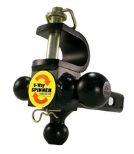 Convert-a-ball 6w Cushioned 6-way Multi-hitch Open Box