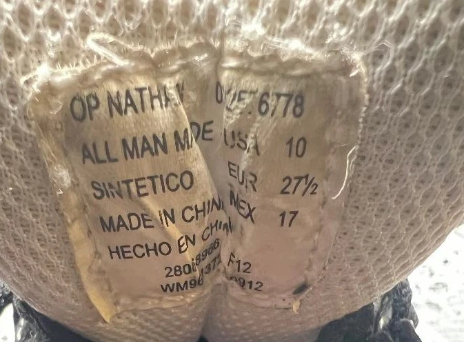 Sapatos pretos masculinos Ocean Pacific tamanho 10 - Imagem 3 de 3