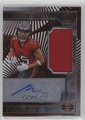 2024 Illusions Trophy Collection Bronze /299 Jalen McMillan Rookie Auto RC 15bk