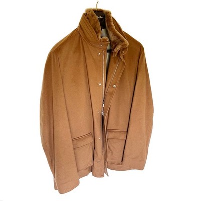 +$23K Loro Piana 3XL Vicuna Winter Voyager Over Jacket Storm System   NWT!