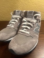 New Balance 996 Made In USA U996GR Grey Silver Suede Running Shoes Men's Size 11
