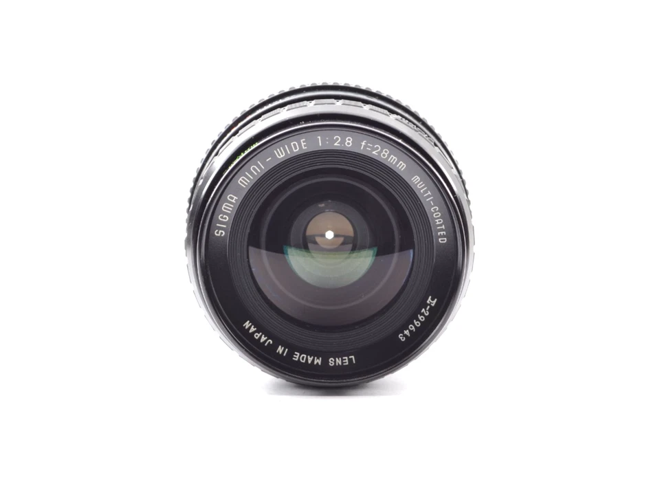 RARE!!!【Top Mint】SIGMA mini wide 28mm f/2.8 for OM mount Lens From Japan #2249 - Image 3 of 4