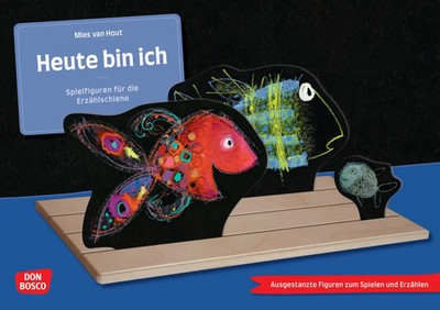 Mies Van Hout | Heute bin ich. Erzählschienen-Figurenset | Broschüre | Deutsch
