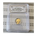 ICG 1942 Mercury Dime 10C Black Ruthenium & Gold Genuine Uncirculated Certified