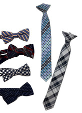 CREWCUTS CARTER  S Boys Bow Tie  Necktie Lot Plaid Stripe Polka Dot Dress Set 6p