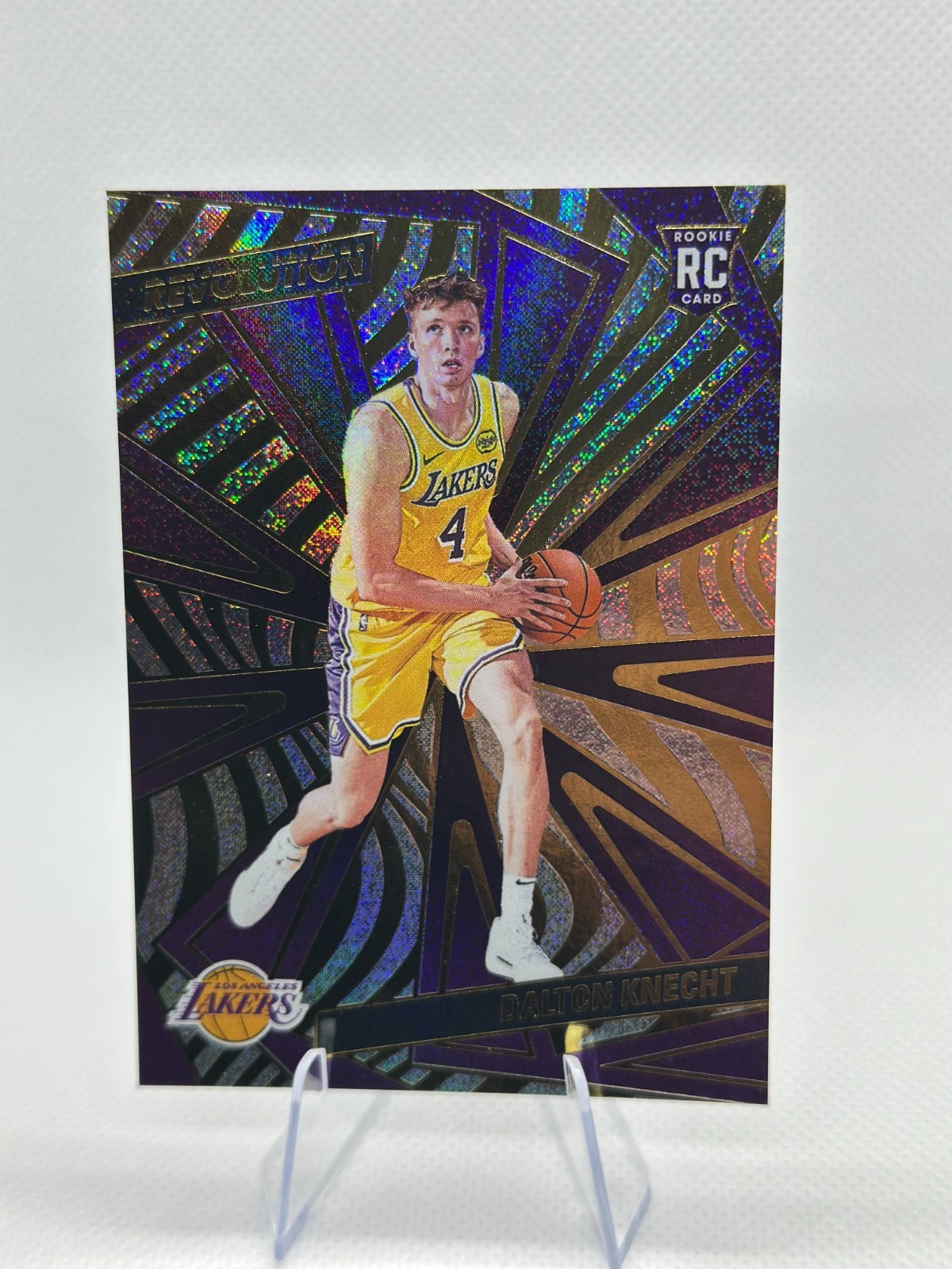 Dalton Knecht 2024-25 Panini Revolution #109 Neutron Rookie RC #’d /125 Lakers