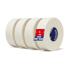 4 Packs Artist Tape for Watercolor Paper - White Masking Artists 1inch, 