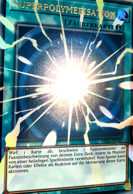 Yugioh RA05-DE149 - Super Polymerisation (Extended Art) - Ultra Rare NM