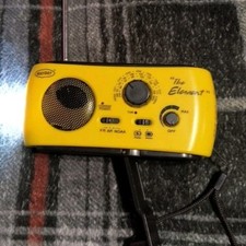 "The Element" Mayday Powered Solar Radio and Flashlight w/ NOAA 19G4007-C88-1953