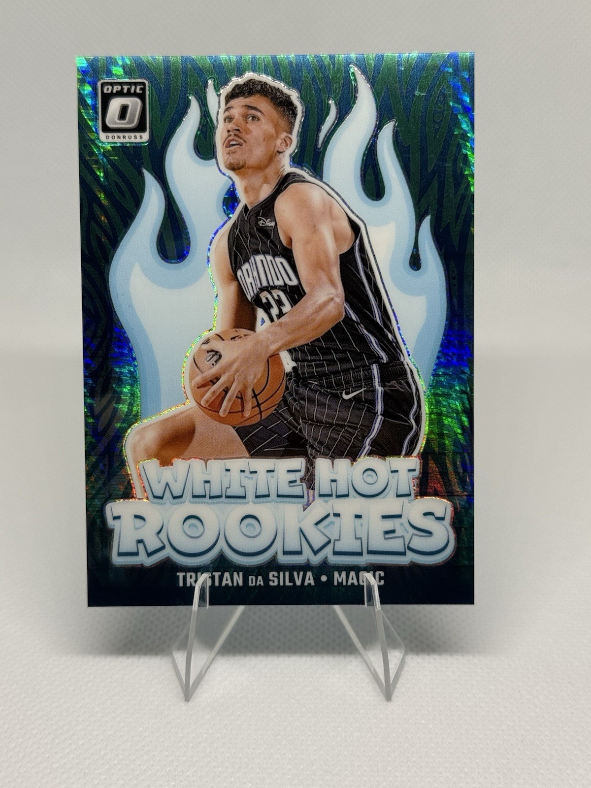 2024 Panini Optic Tristan Da Silva /249 White Hot Rookies Green Hyper Magic 🔥