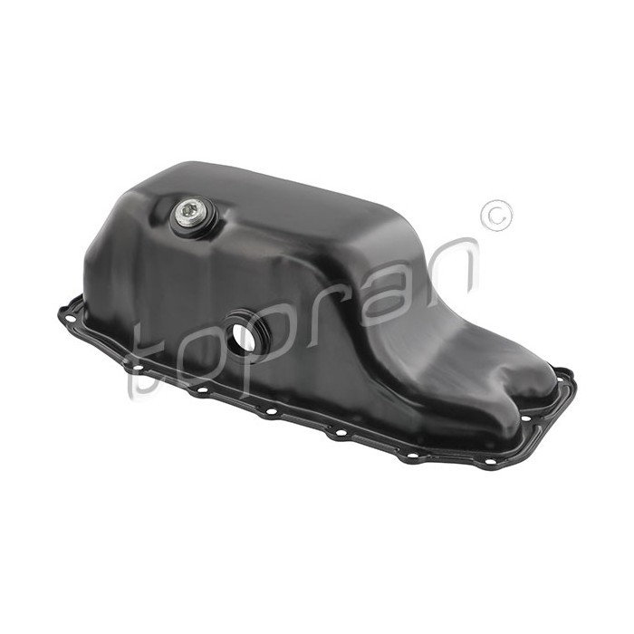 Carter d'huile moteur pour Vauxhall Astra H Break 1.3 CDTi en acier noir