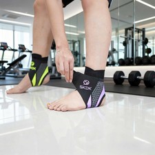 Adjustable Wrap Ankle Support Adjustable Compression, Sprain Recovery Support,