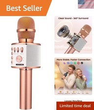 Bluetooth Karaoke Microphone for Kids  Adults - Perfect Gift for Any Occasion